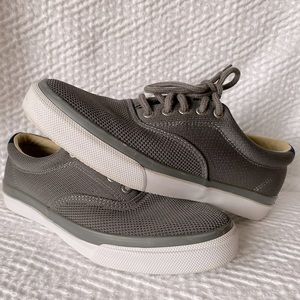 SPERRY TOP-SIDER men’s gray boat shoe/ sneaker 8